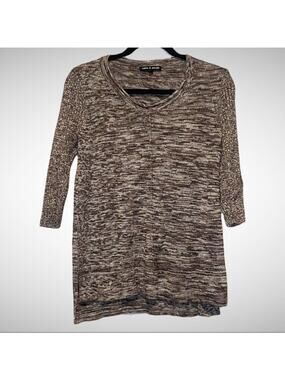 Cable and Gauge Space Dyed Sweater size Small